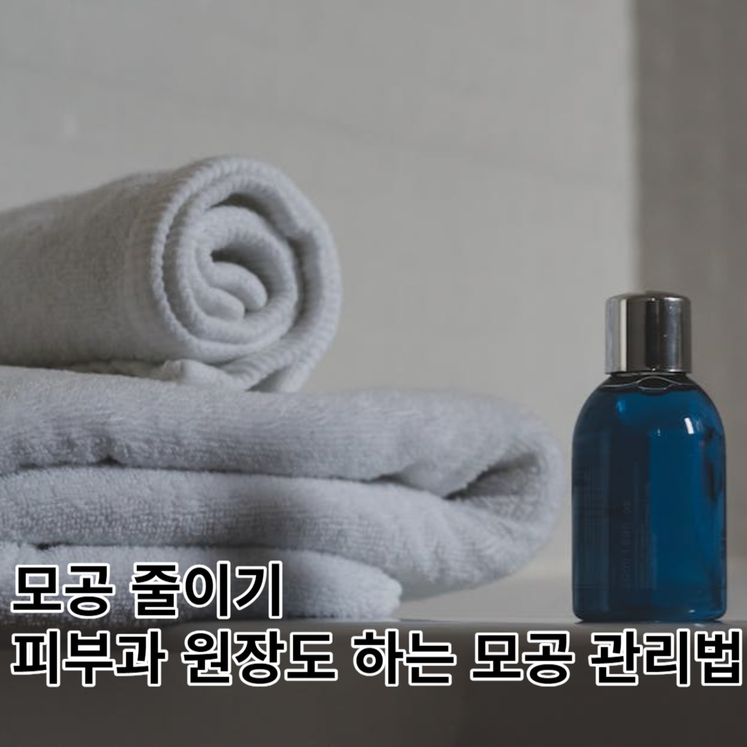 모공 줄이기, 피부과 원장도 한다는 일상에서 꾸준하는 모공 줄이는 5가지 방법